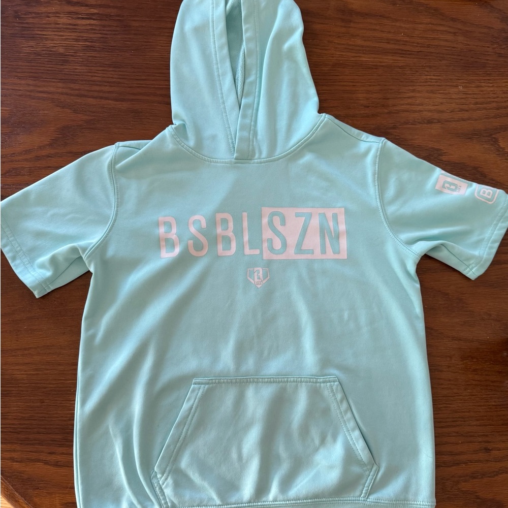 Baseball Lifestyle 101 Mint Green Hoodie